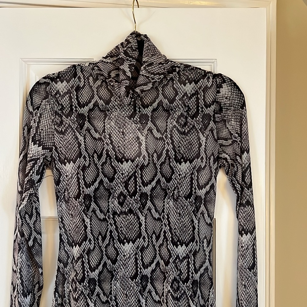 AFRM Mesh MIDI Dress